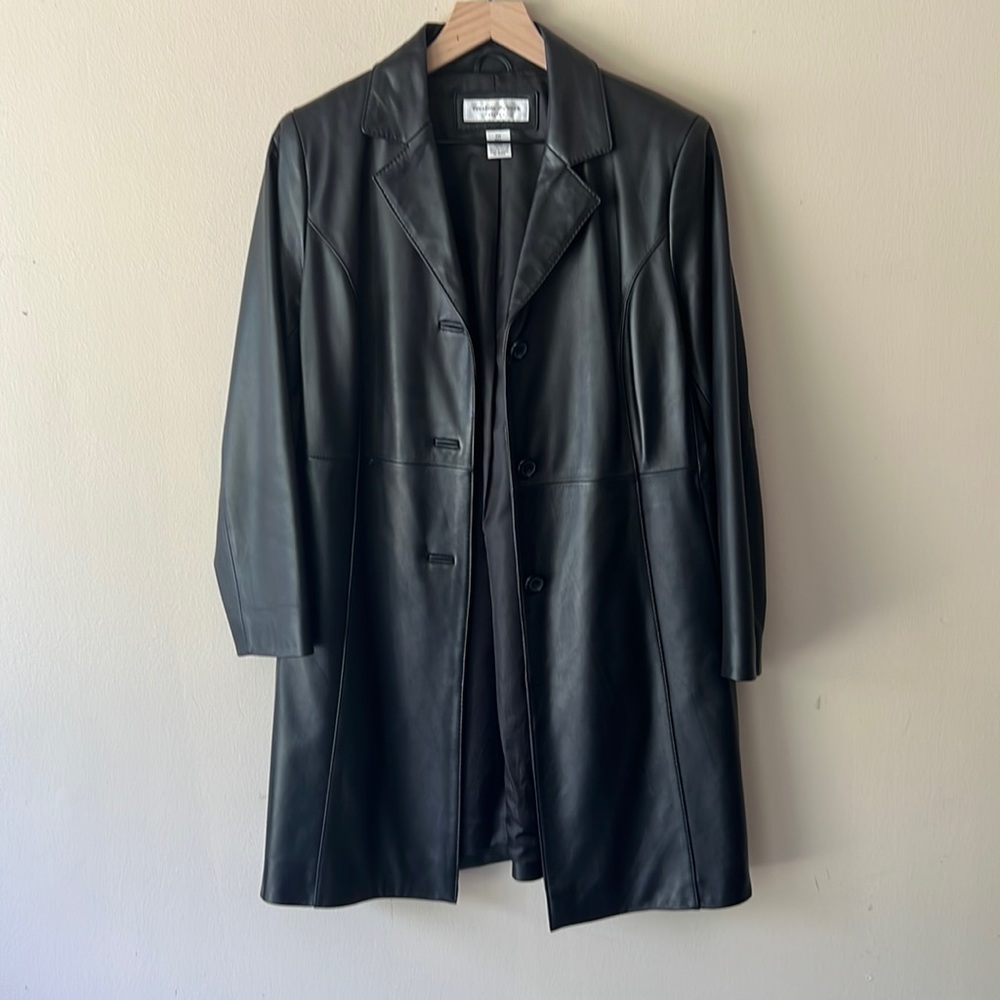 Women’s Preston & York Petites PM genuine lamb skin coat